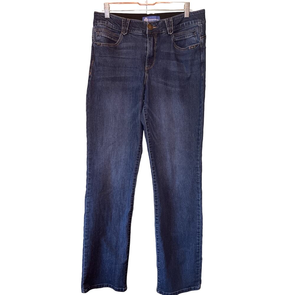 Democracy Women's Straight Leg Jeans - Dark Blue